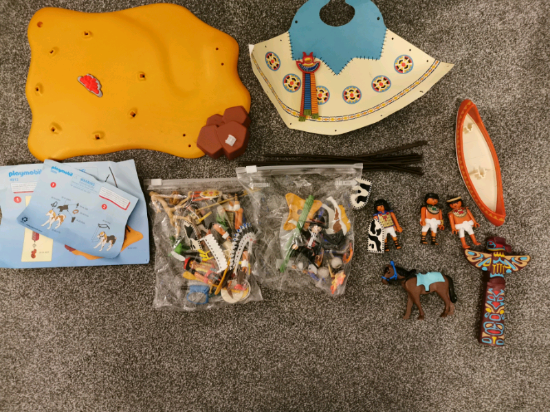 playmobil cowboys and indians
